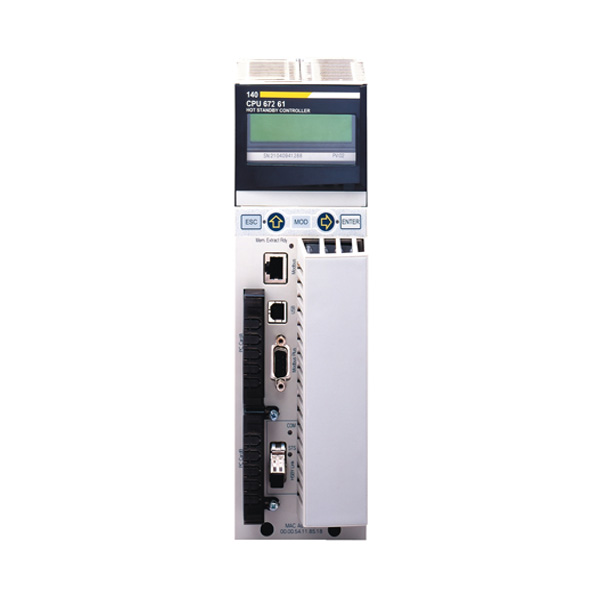140CPU67261 New Modicon Unity Hot Standby Processor with Single Mode Ethernet